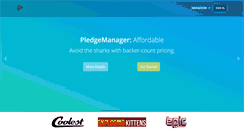Desktop Screenshot of pledgemanager.com